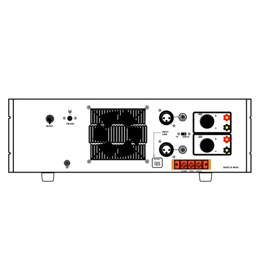 AURE - 600 Professional Power Amplifier